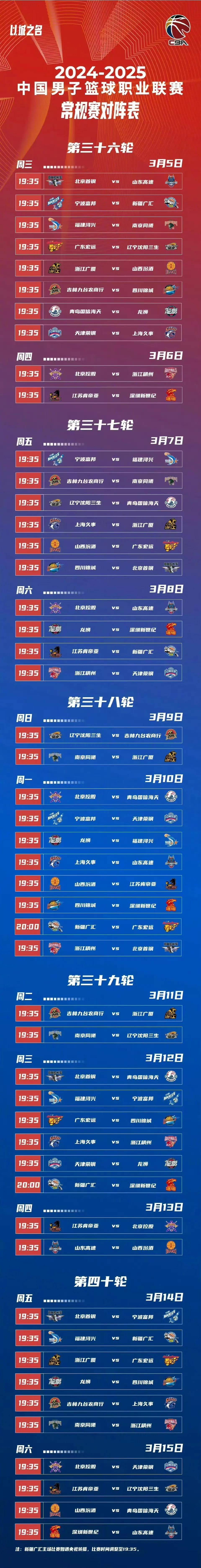 爱游戏体育-冲刺阶段CBA常规赛传出新动向，北京首钢遗憾出局，管理层表态——引发热议，赛程密集仍需轮换